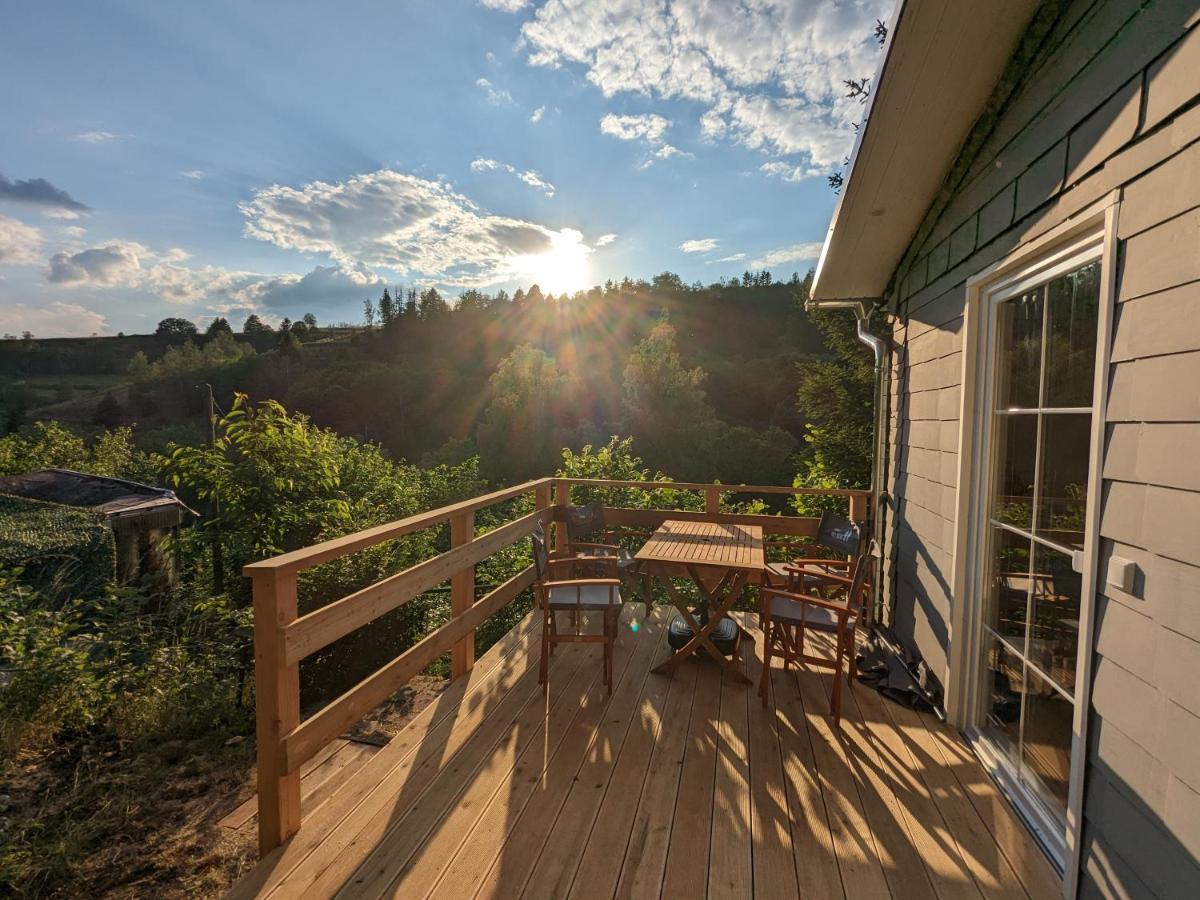 Ruhiges Ferienhaus Mit Sauna: Hellaberg III Langenbach  Exterior foto