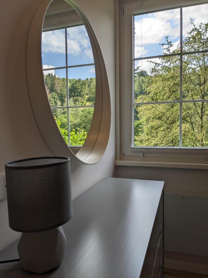 Ruhiges Ferienhaus Mit Sauna: Hellaberg III Langenbach  Exterior foto